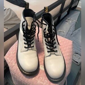 White Dr. Martens